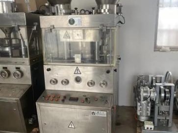 二手压片机 9 19冲不锈钢旋转式奶片 药片成型设备 