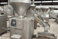 出售二手食品设备 全自动真空定量钮结灌肠机，75kw