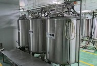 新到一吨全自动CIP清洗，内部316L，系统泵附件齐全